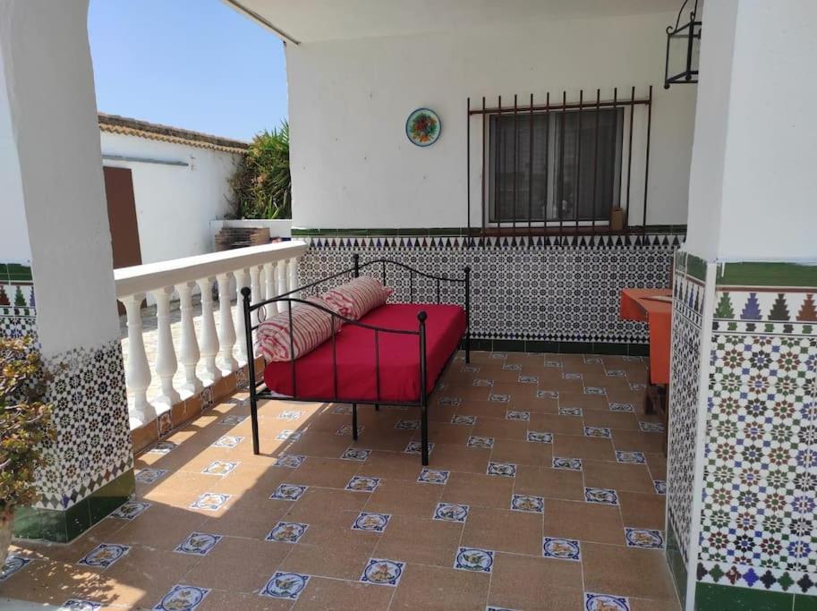 Casa Rural Con Piscina Verdugo إل بويرتو دي سانتا ماريا المظهر الخارجي الصورة