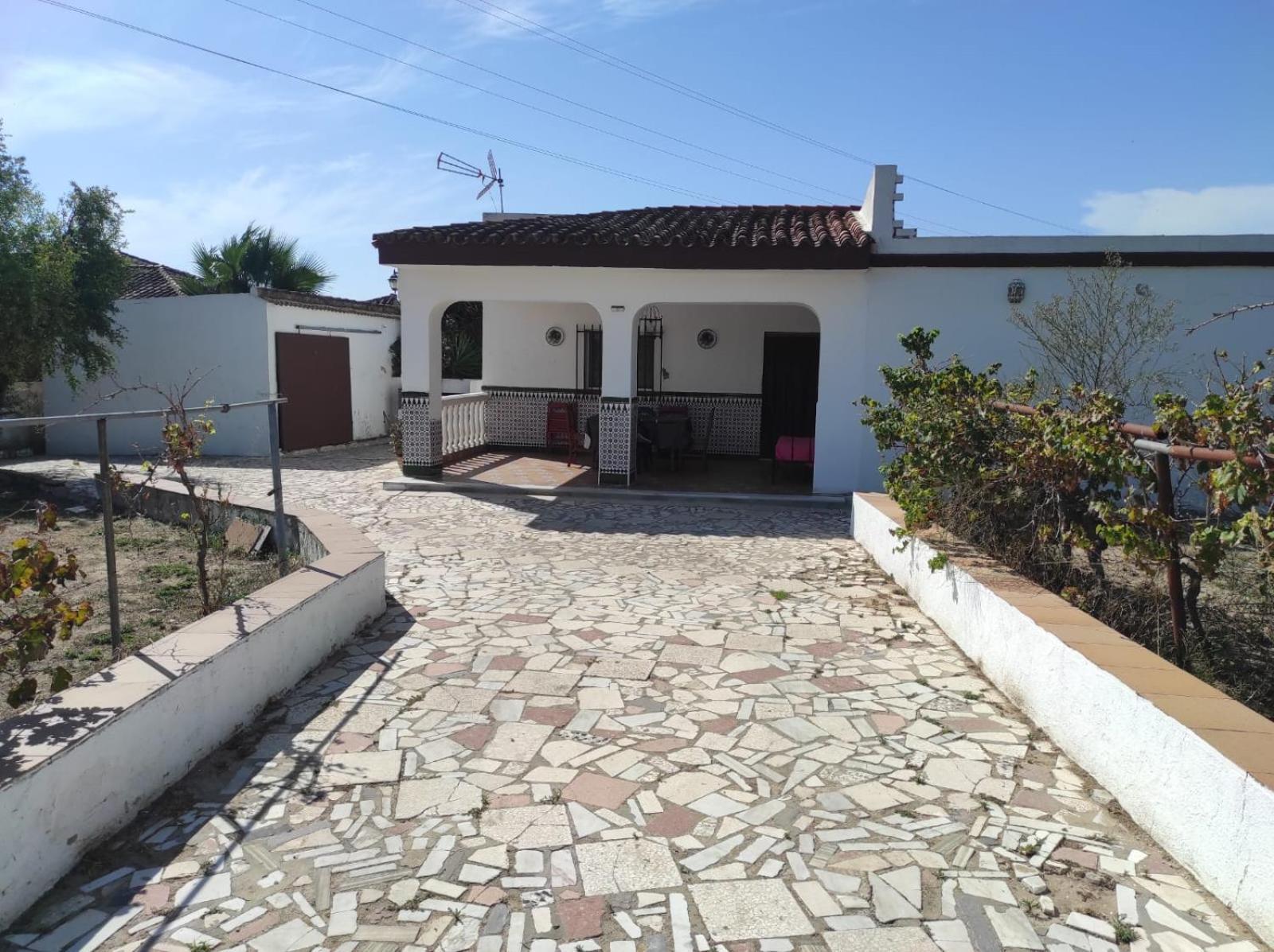 Casa Rural Con Piscina Verdugo إل بويرتو دي سانتا ماريا المظهر الخارجي الصورة